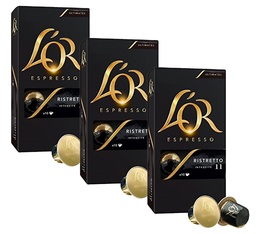 3 x 10 Ristretto capsules by l'Or Espresso