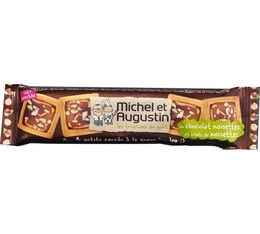 Michel et Augustin - 4 small milk chocolate & hazelnut squares