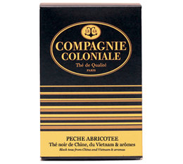 Compagnie Coloniale Pêche abricotée black tea - 25 tea bags