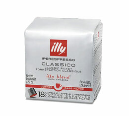 Illy Iperespresso Classico Filter Coffee - 18 coffee capsules