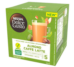 Nescafe Dolce Gusto Vegan Almond Milk Coffee x 12 Capsules