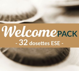 Welcome Pack selection - 32 ESE coffee pods