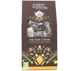 English Tea Shop Organic Lemon Black Tea - 15 tea bags