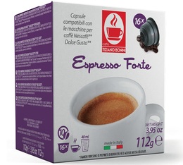 Caffè Bonini Dolce Gusto® pods Espresso Forte x 16 coffee pods