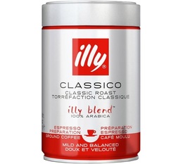 Illy Classico Espresso Ground Coffee - 250g