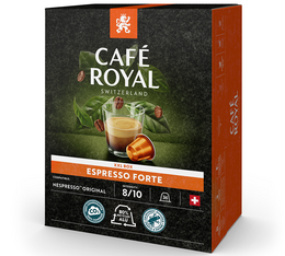 Café Royal 'Espresso Forte' aluminium Nespresso® Compatible Capsules x 36
