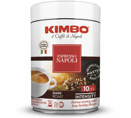 Kimbo Espresso Napoletano ground coffee in Metal Tin 250g