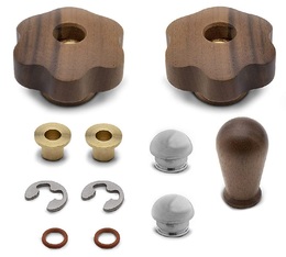 LELIT walnut wood upgrade kit for PL62 & PL62T