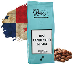 Cafés Lugat Coffee Beans Jose Candenado Geisha MicroLot from Panama - 125g