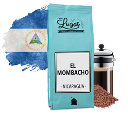 Ground coffee for French press coffee makers: Nicaragua - El Mombacho - 250g - Cafés Lugat