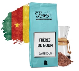 Ground coffee for Hario/Chemex coffee makers : Cameroon - Frères du Noun - 250 g - Cafés Lugat