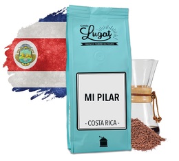 Ground coffee for Hario/Chemex coffee makers : Costa Rica - Mi Pilar - 250g - Cafés Lugat