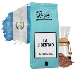 Ground coffee for Hario/Chemex coffee makers : Guatemala - La Libertad - 250g - Cafés Lugat