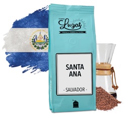 Ground coffee for Hario/Chemex coffee makers : El Salvador - Santa Ana - 250g - Cafés Lugat