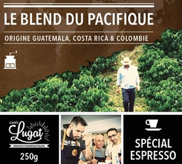 Ground coffee: Le Blend du Pacifique (Pacific Blend ) - 250g - Cafés Lugat