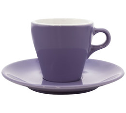 Origami Espresso Cup and Saucer Purple - 9cl