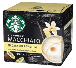 Starbucks Nescafe Dolce Gusto pods Vanilla Macchiato x 6 Servings