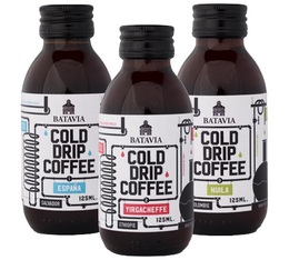 Selection pack of ready-to-drink cold brew coffee - 3 x 125ml - Batavia Dutch Coffee