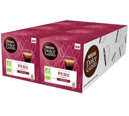 Nescafé Dolce Gusto pods Peru Espresso Organic x 72 coffee pods