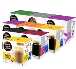 Nescafé Dolce Gusto pods Introductory Offer - 9 x 16 coffee pods