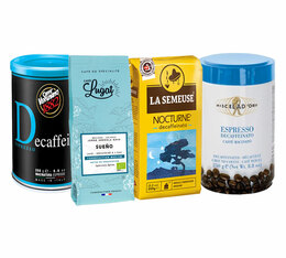 Decaffeinated Ground Coffee Pack (exclusive to MaxiCoffee) - 4 x 250g