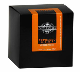 x40 Espresso Soft FAP coffee capsules - Cafés RICHARD