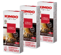 Kimbo Napoli Nespresso pods 2+1 Special Offer