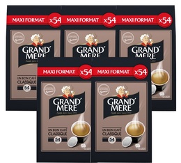 Grand'Mère 'Classique' coffee pods for Senseo x 270