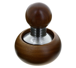 MOTTA 'Bubble' 58mm tamper with coffee tamper holder - Stainless steel & wood