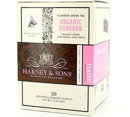 Harney & Sons 'Organic Bangkok' flavoured green tea - 20 wrapped sachets