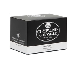 Ceylon OPHG black tea x 48 individually-wrapped berlingo tea bags - Compagnie Coloniale