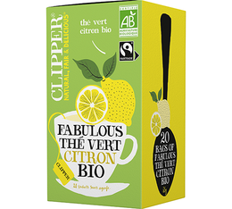Clipper - Fabulous Lemon Green Tea - 20 bags