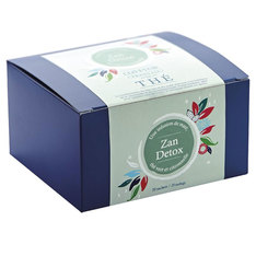 Zen Detox Green Tea - 20 chiffon tea bags - Comptoir Français du Thé