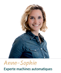 Anne-Sophie Experte machines automatiques
