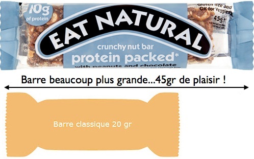 barre eat natural proteine