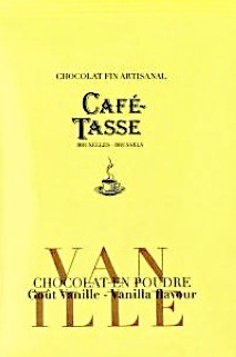 Chocolat en poudre artisanal vanille cafÃ?Â©-tasse