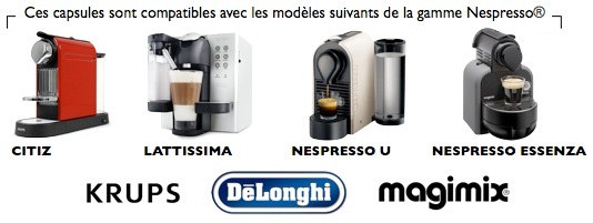 Capsules compatibles Nespresso® Goppion Caffe