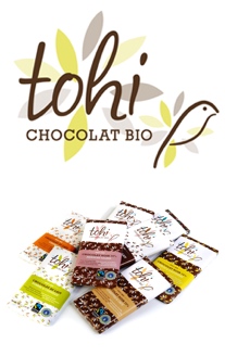 chocolats bios belges tohi