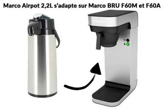 marco airpot compatible marco bru f60m