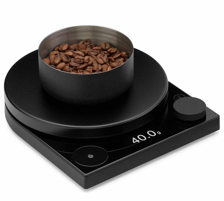  Fellow Tally Pro Studio Digital Coffee Scale - Precision Scale  with Glass Top - Digital Kitchen Scale for Coffee & Small Goods up to 5 lbs  - Measures in g, oz