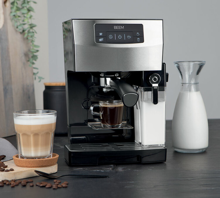 machine à café avec carafe à lait Beem Espresso Classico