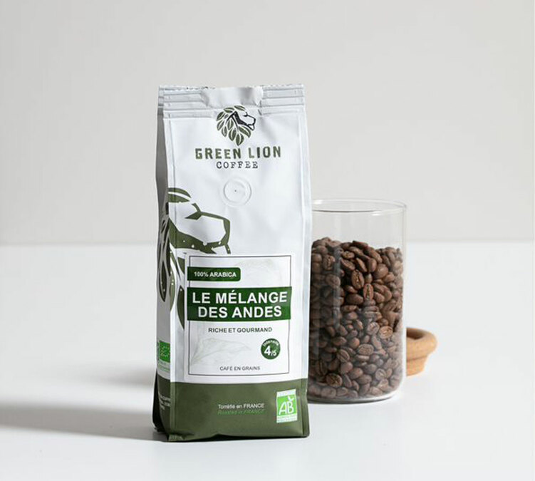 cafe en grain bio green lion coffee