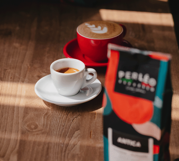 café en grain perléo espresso antica