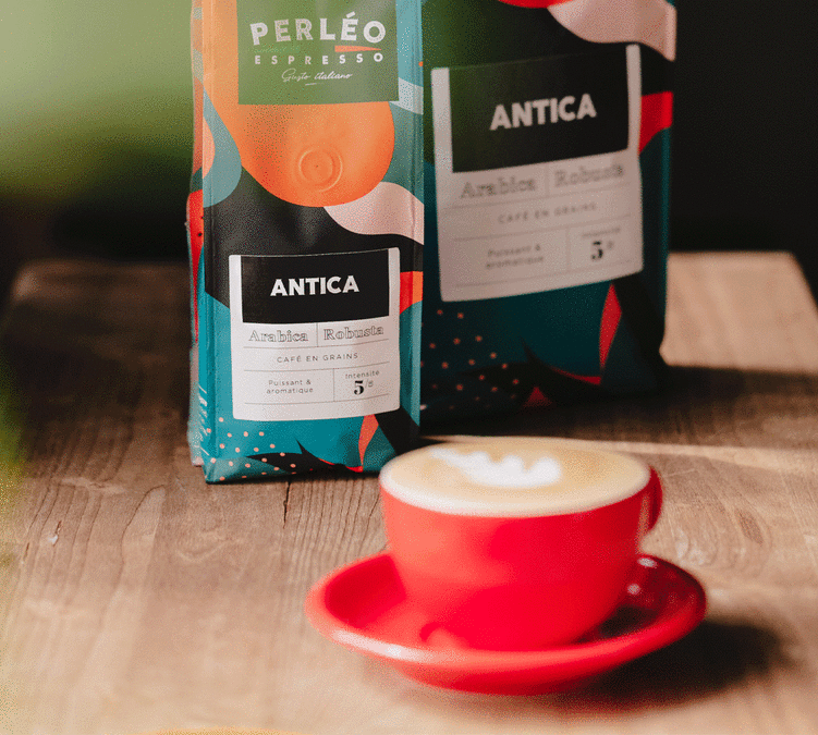 Café en grain perléo espresso Antica
