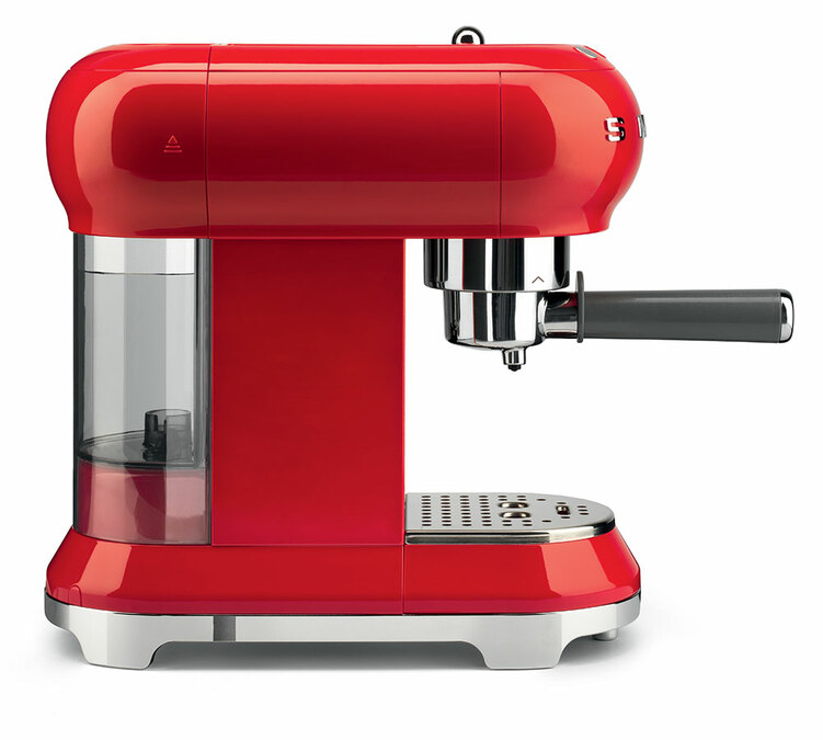 Machine à café SMEG Années 50 ECF01RDEU Rouge