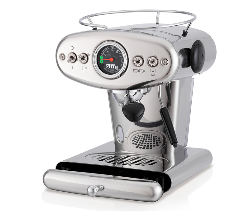 machine à café expresso ILLY X1 Anniversary ESE & Ground Inox