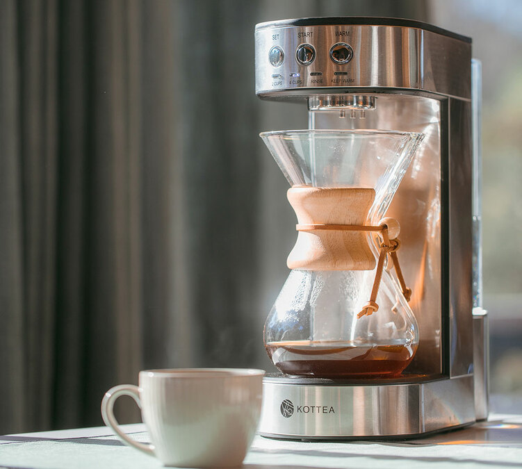 Kottea CK105 cafetière Slow Coffee automatique avec Chemex