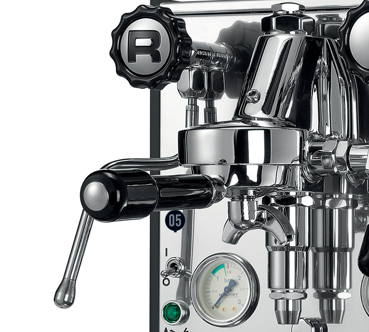 Rocket Espresso Mozzafiato Cronometro V noire machine expresso Semi-pro