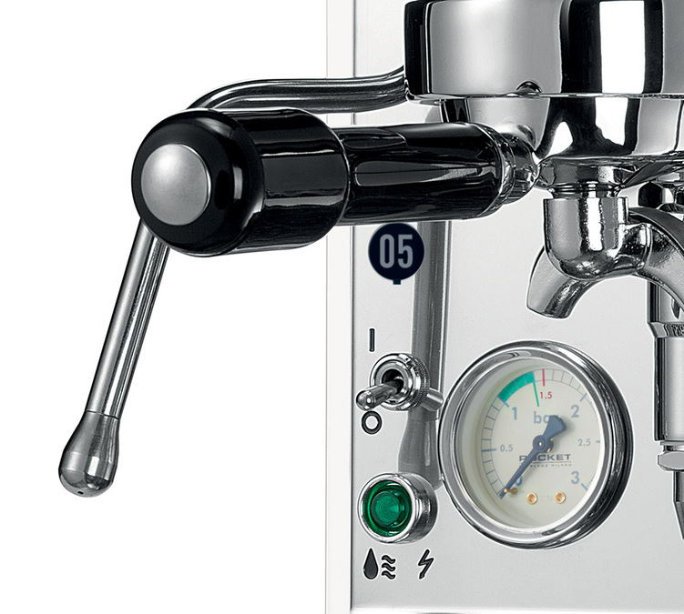 Rocket Espresso Mozzafiato Cronometro V blanche machine expresso Semi-pro