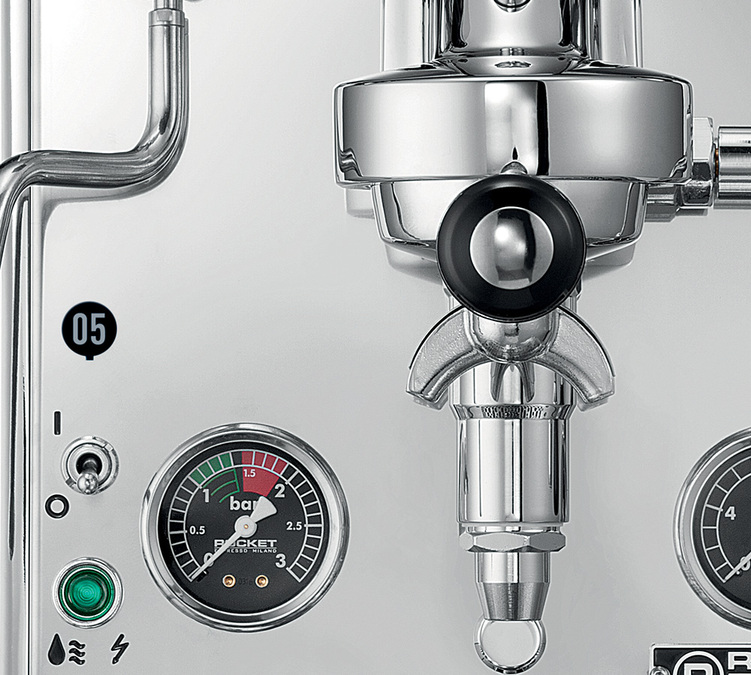 Rocket Espresso Mozzafiato Cronometro R blanche machine expresso Semi-pro